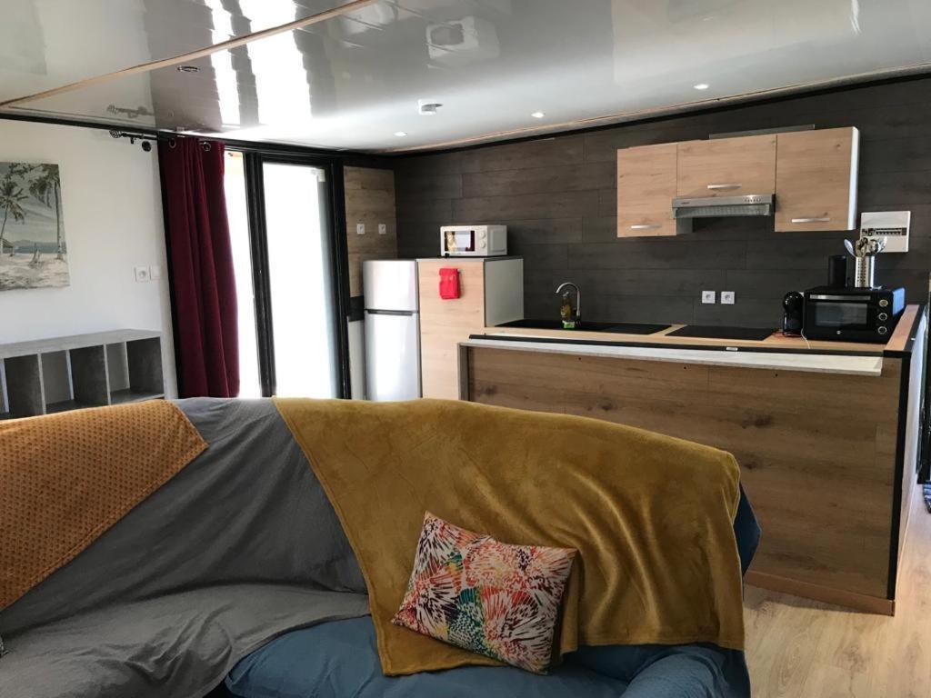 Le Flamboyant Avec Piscine Chauffee 30° Et Jacuzzi Apartment Saint-Andre Ngoại thất bức ảnh